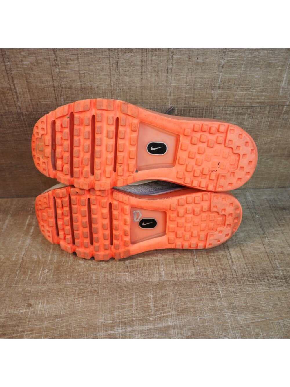 Nike Air Max 2017 Women's Running Shoes Gray Orange White US 9 849560-007 - Picture 12 of 13